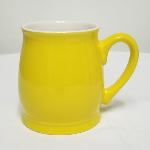 Valentine's Day Kliban Cat Enlightened Kitty 15 oz. Yellow  Spokane Coffee Mug - Picture 6 of 8
